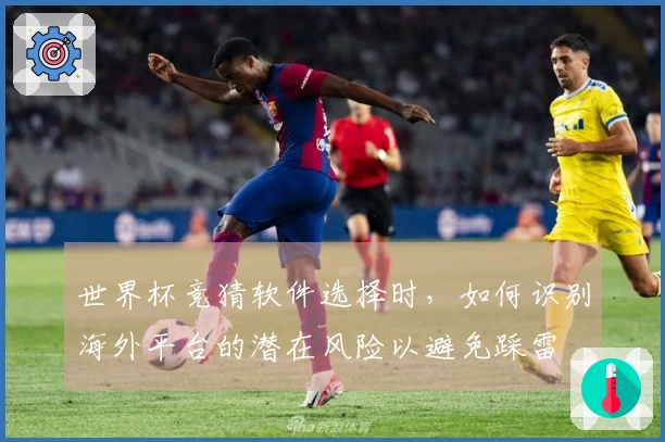 世界杯竞猜软件选择时，如何识别海外平台的潜在风险以避免踩雷