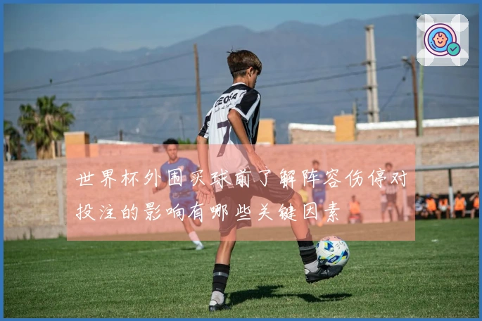 世界杯外围买球前了解阵容伤停对投注的影响有哪些关键因素
