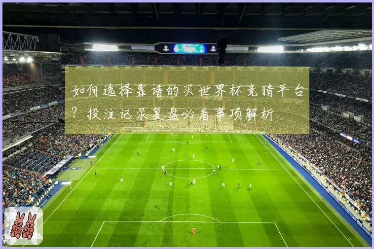 如何选择靠谱的买世界杯竞猜平台？投注记录复盘必看事项解析