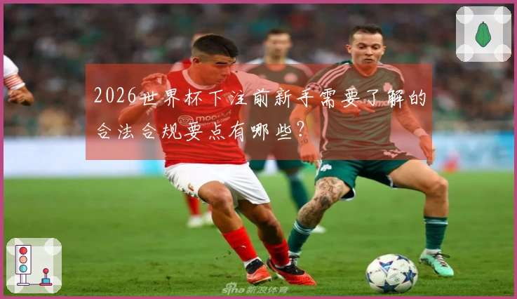 2026世界杯下注前新手需要了解的合法合规要点有哪些？
