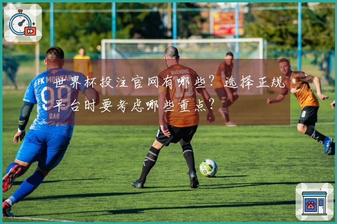 世界杯投注官网有哪些？选择正规平台时要考虑哪些重点？